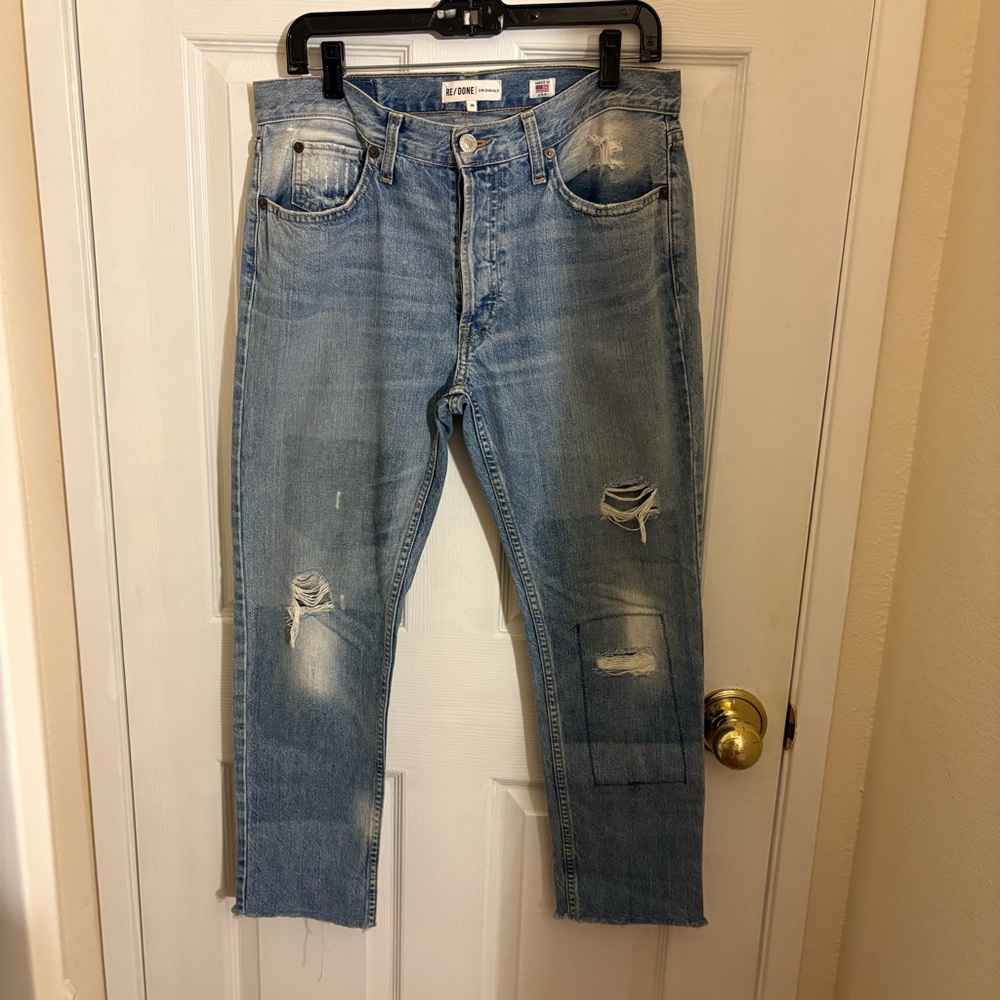 RE/DONE straight fit jeans